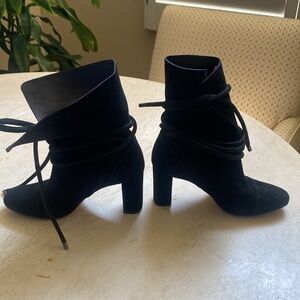 Alexandre Birman black Betsy suede boots